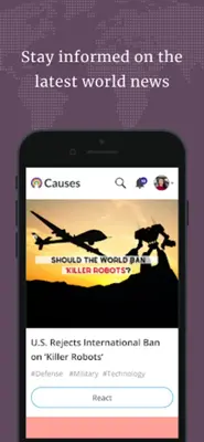 Causes android App screenshot 11